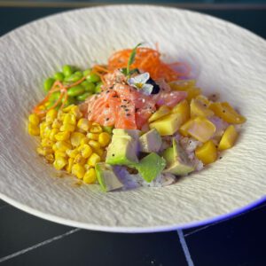 Poke Salmon